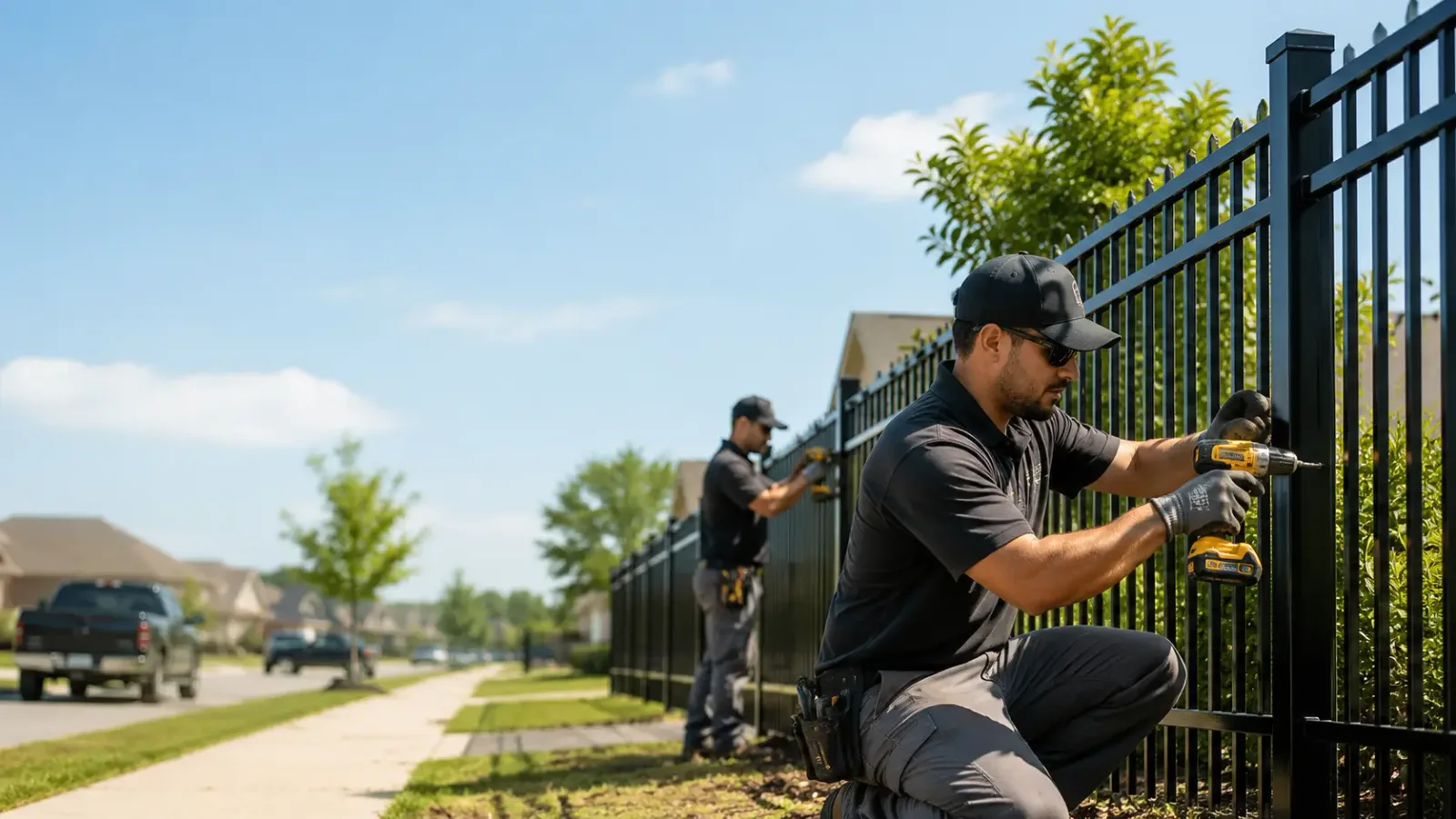 Metal Fence Installation in North Sioux City, SD